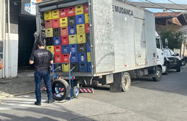 Polícia Civil desarticula esquema de falsificação de cerveja em Guaratinguetá e Aparecida
