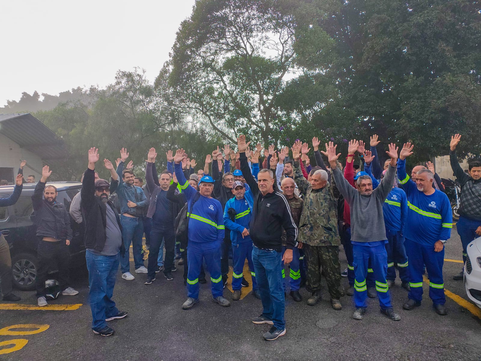 Trabalhadores da SAEG em Guaratinguetá entram em greve contra o corte da PPR