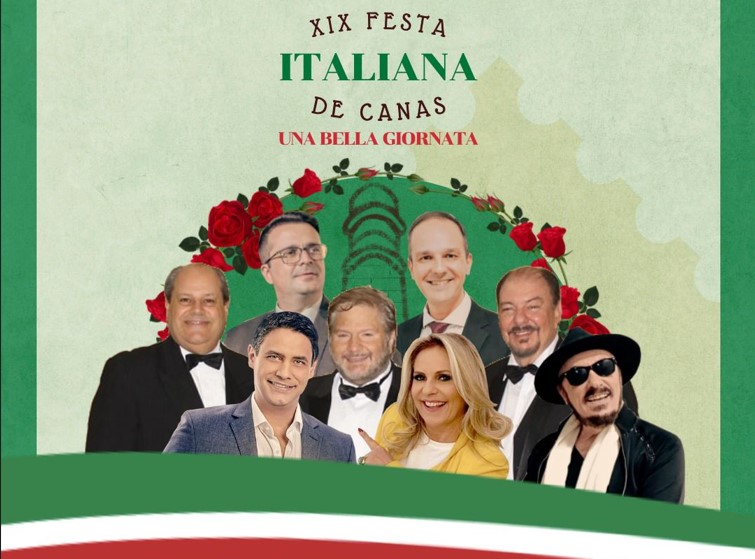 Prefeitura de Canas divulga o calendário da 19ª Festa Italiana